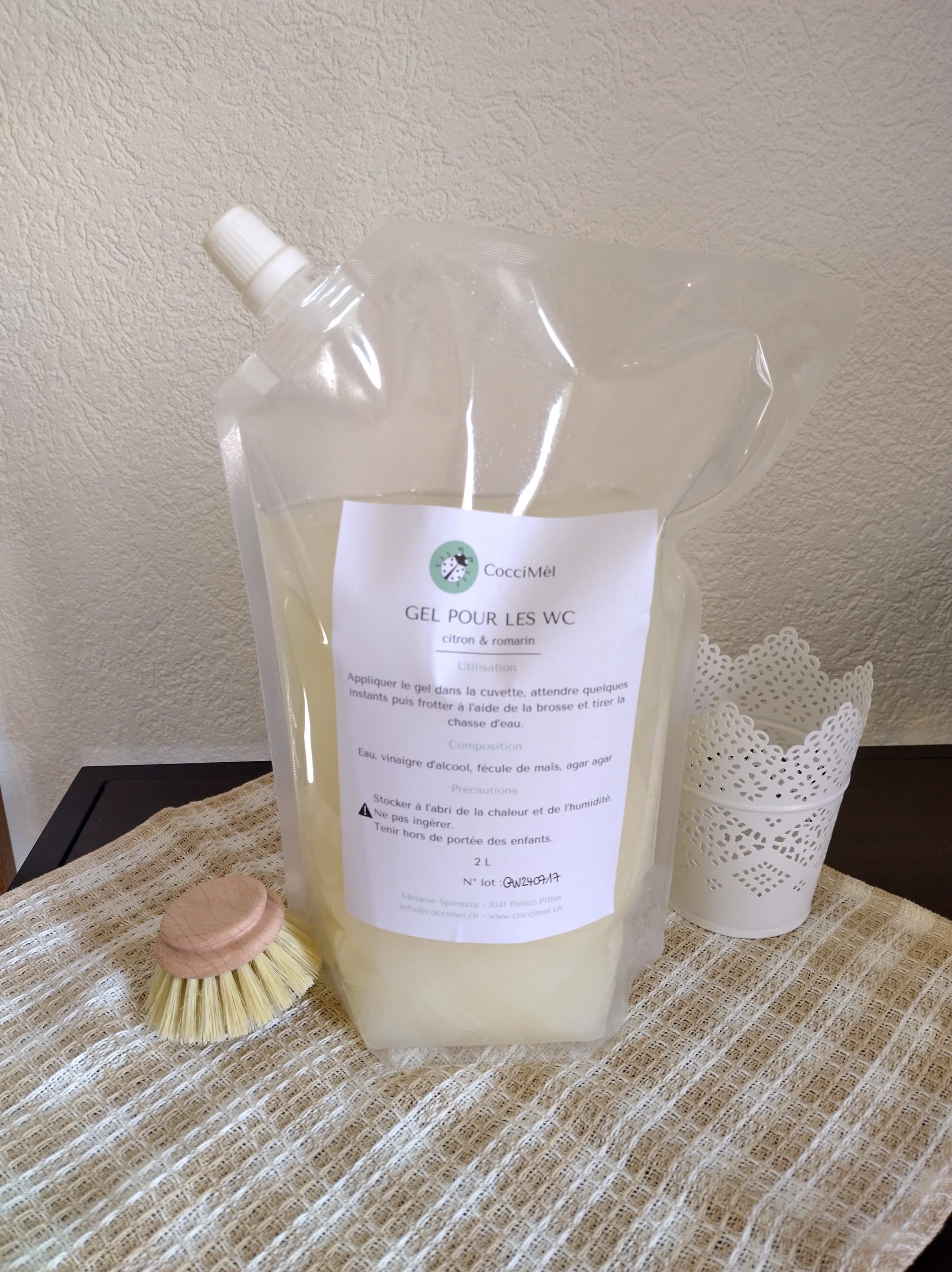 Gel pour les toilettes