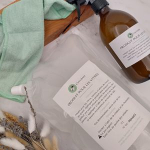 Produit pour les vitres