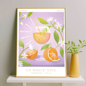 Affiche A3 - Dolce Vita