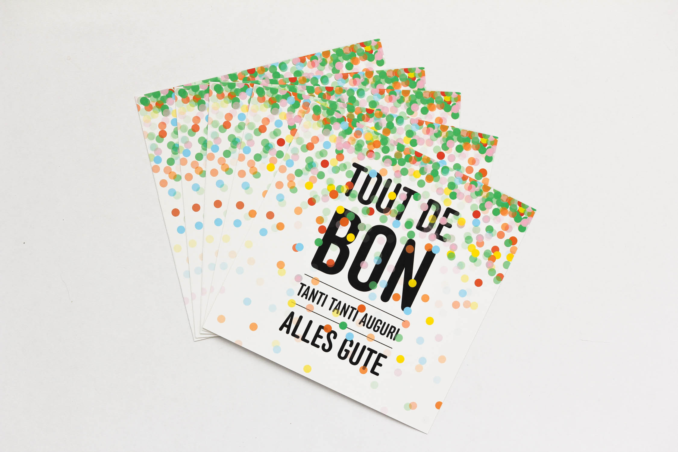 Set de cartes « Tout de Bon - Alles Gute »