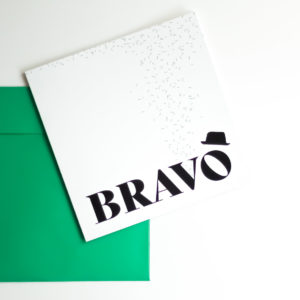 Carte "Bravo"