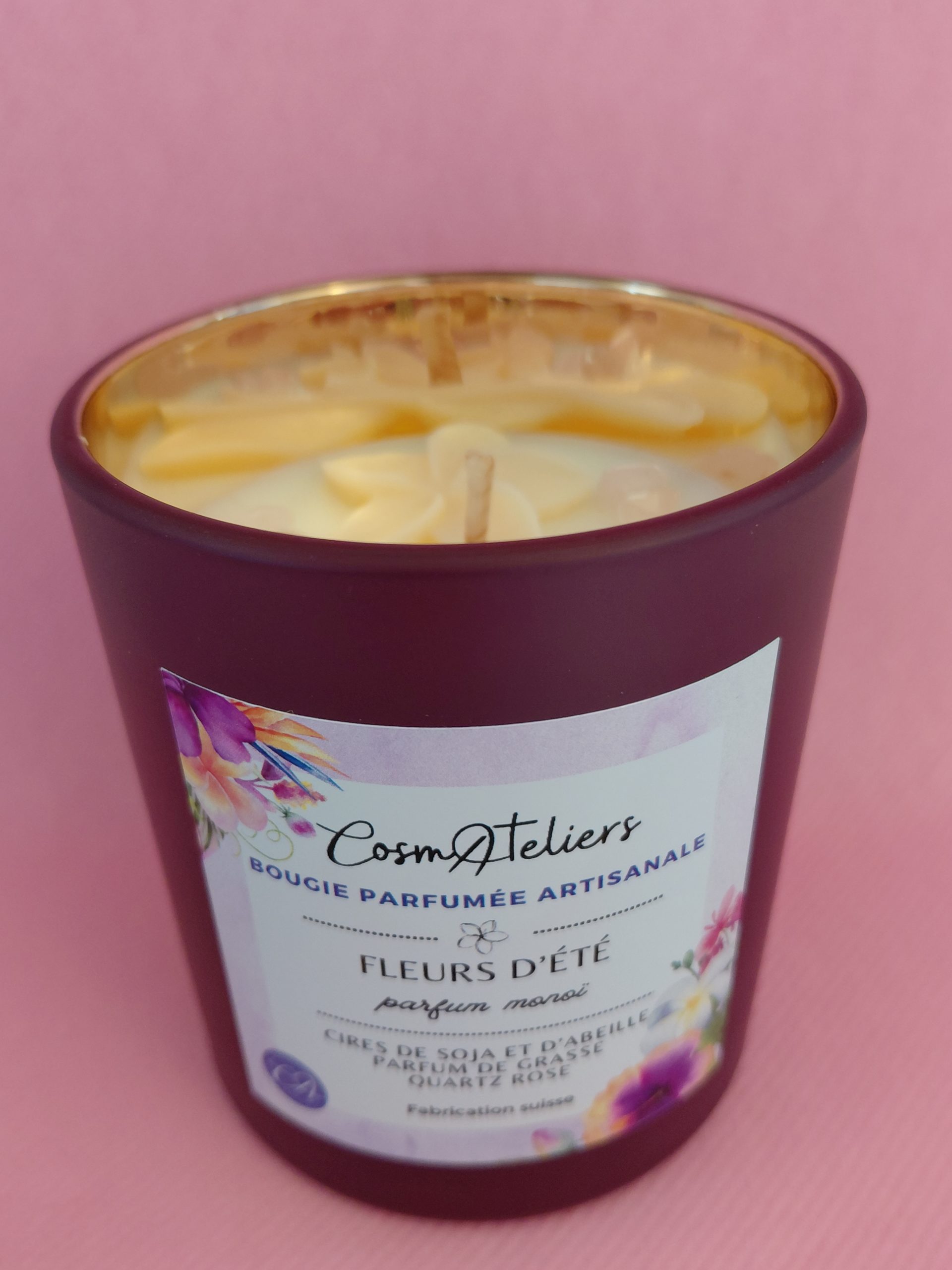 Bougie Fleurs d'été