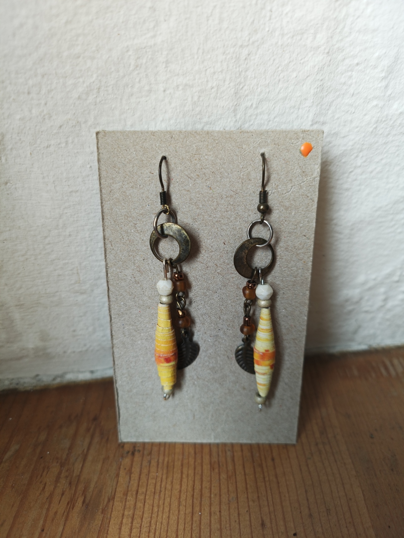 Boucles d'oreille Ambiance automnale