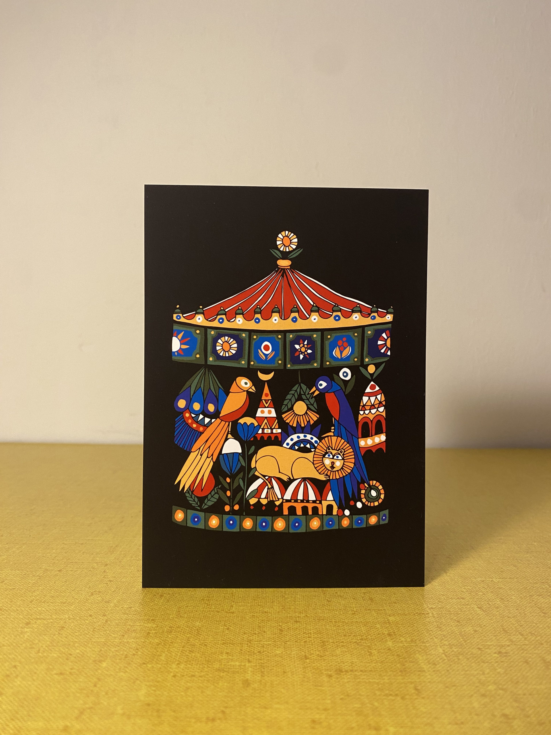 Carte postale A6 «Le manège»