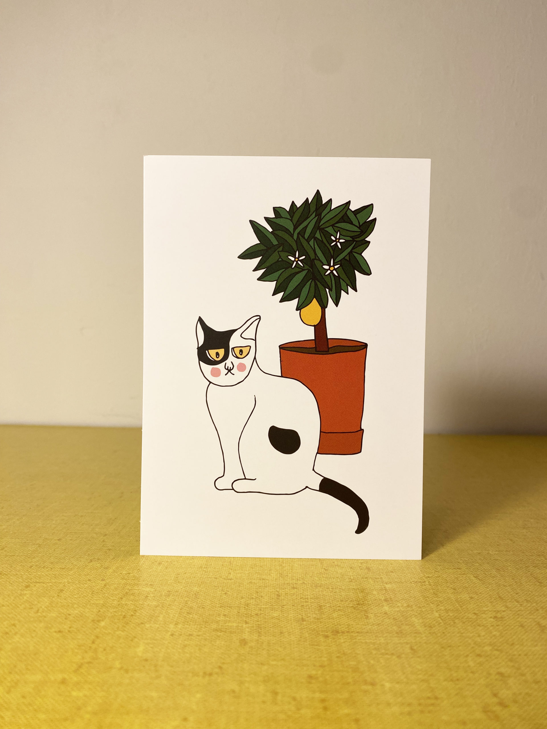 Carte postale A6 «Le citronnier»