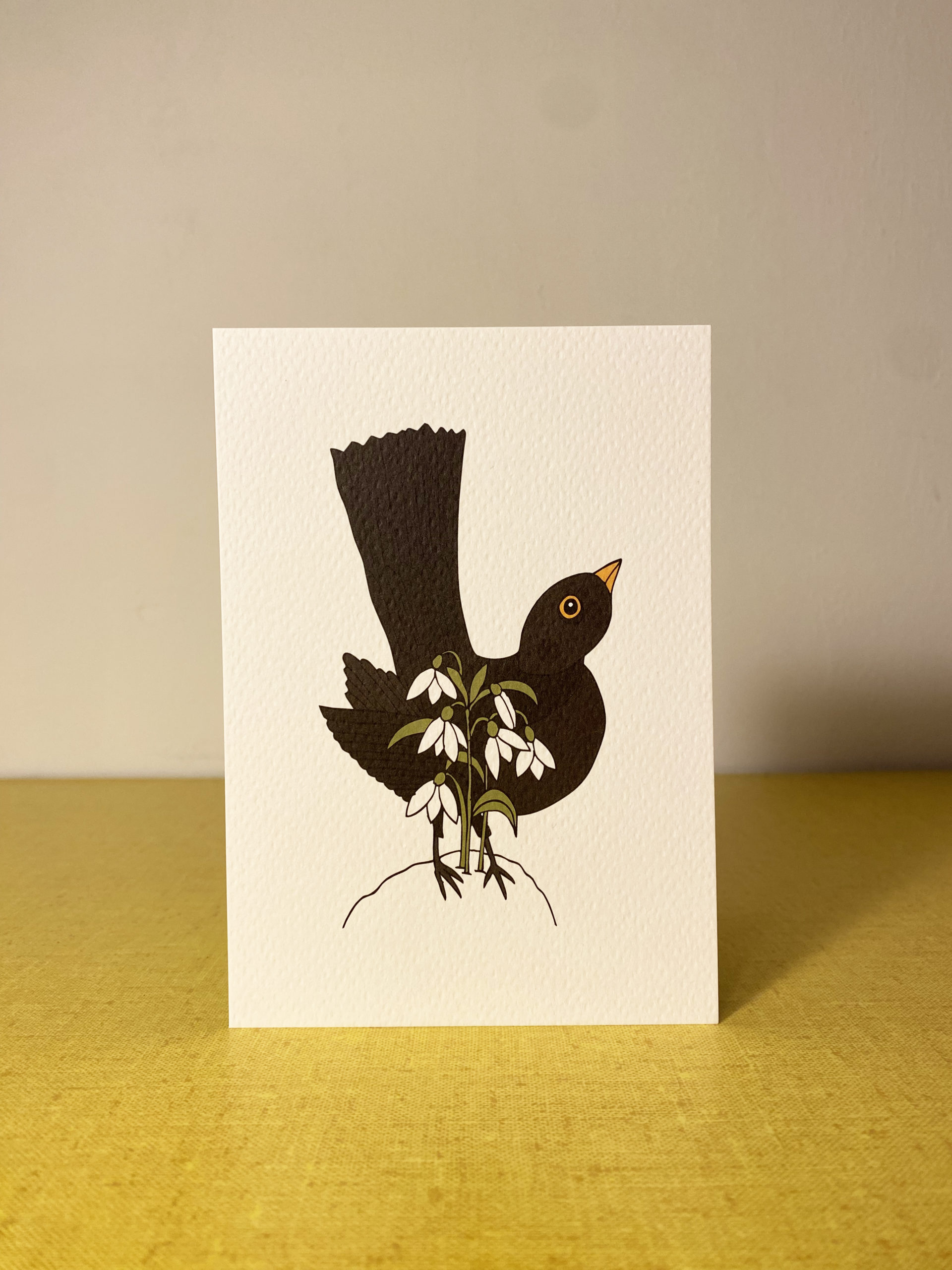 Carte postale A6 «Les perce-neige»