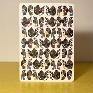 Carte postale A5 «Les oiseaux»