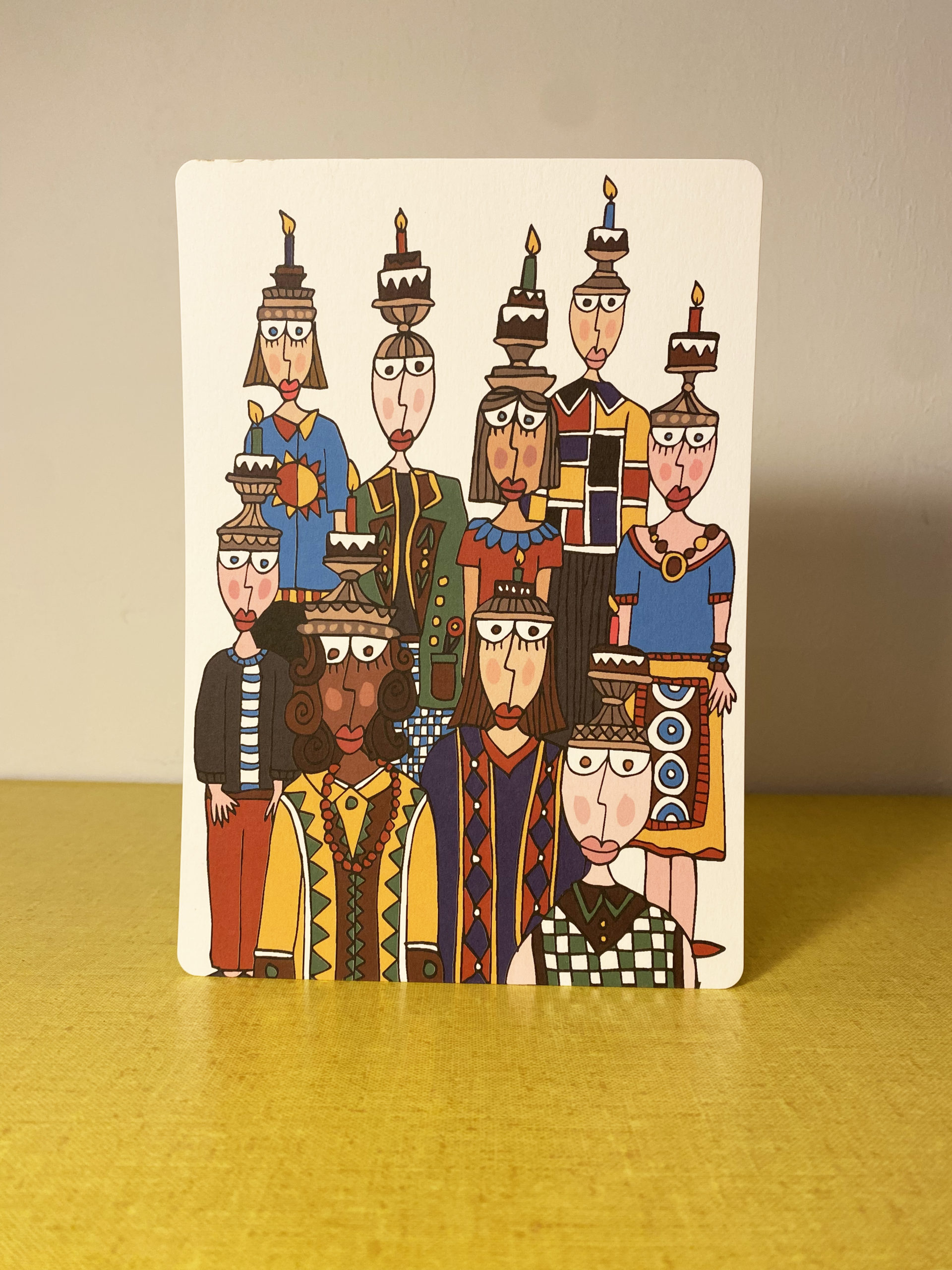 Carte postale A5 «Des bougies»