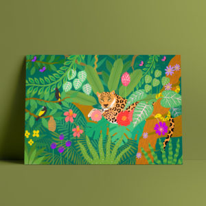 Affiche A3 - Forêt amazonienne