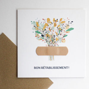 Carte "Bon rétablissement"