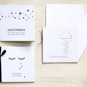 Set de 3 cartes "Réconfort"