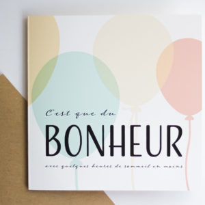 Carte "Bonheur"