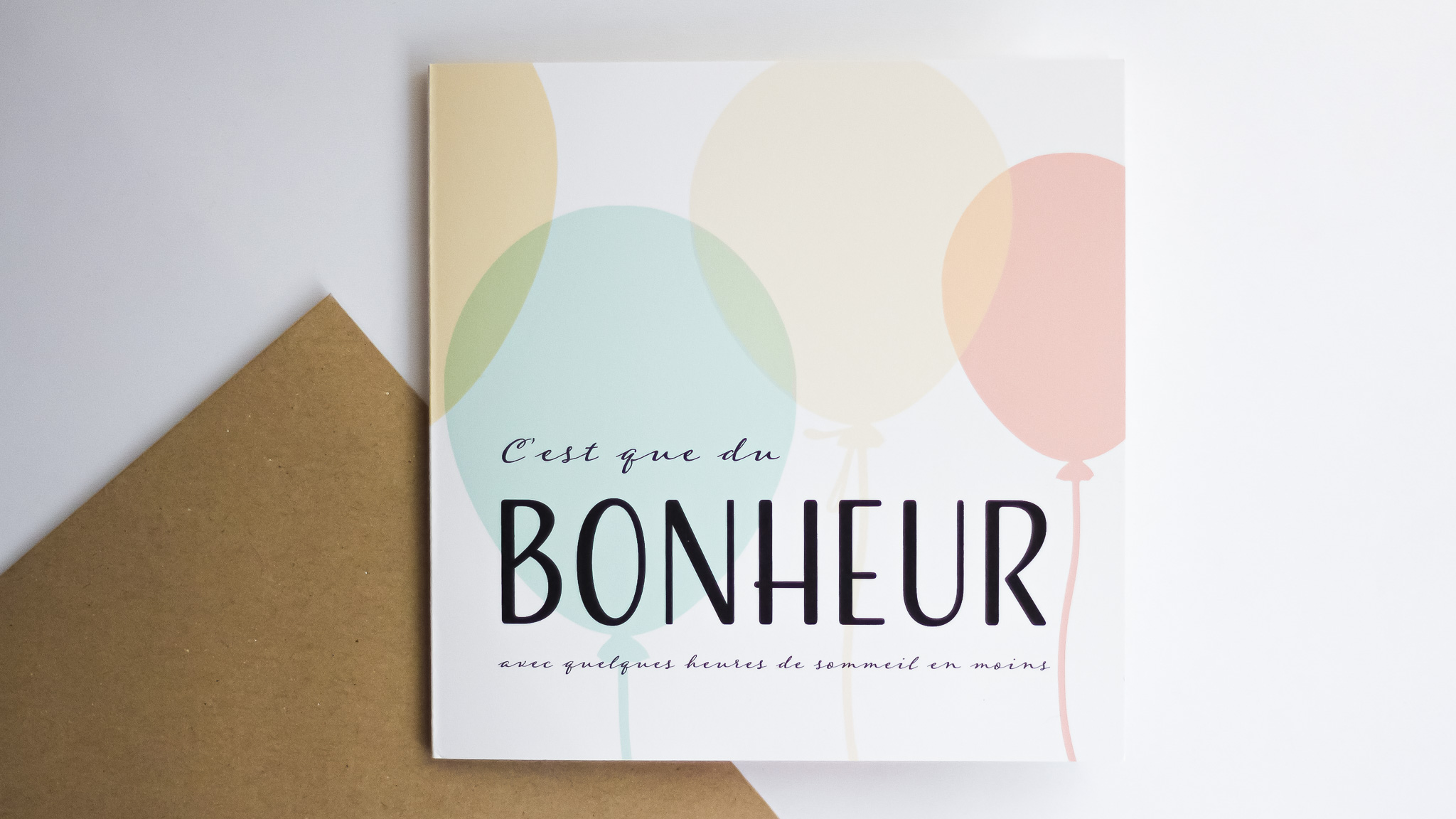 Carte "Bonheur"