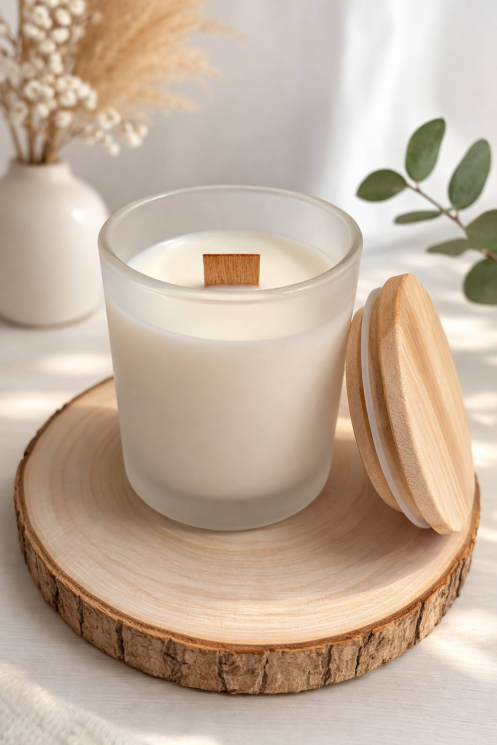 Bougie parfumée en verre