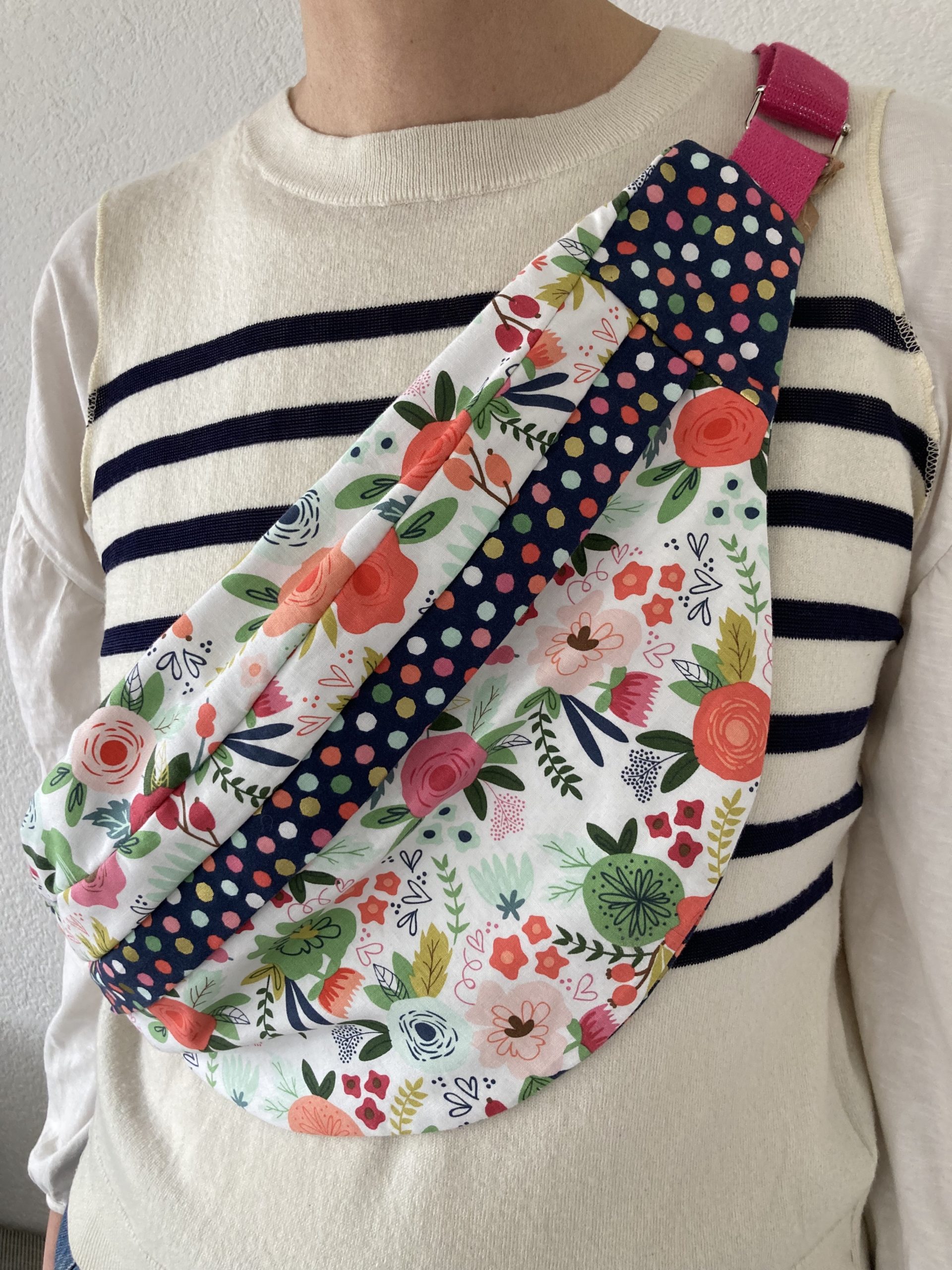 banane imprimée fleurs