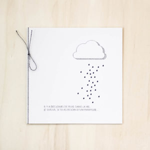 Carte de réconfort "Jours de pluie"