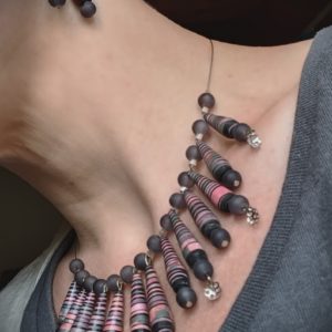 duo collier-boucles d'oreille